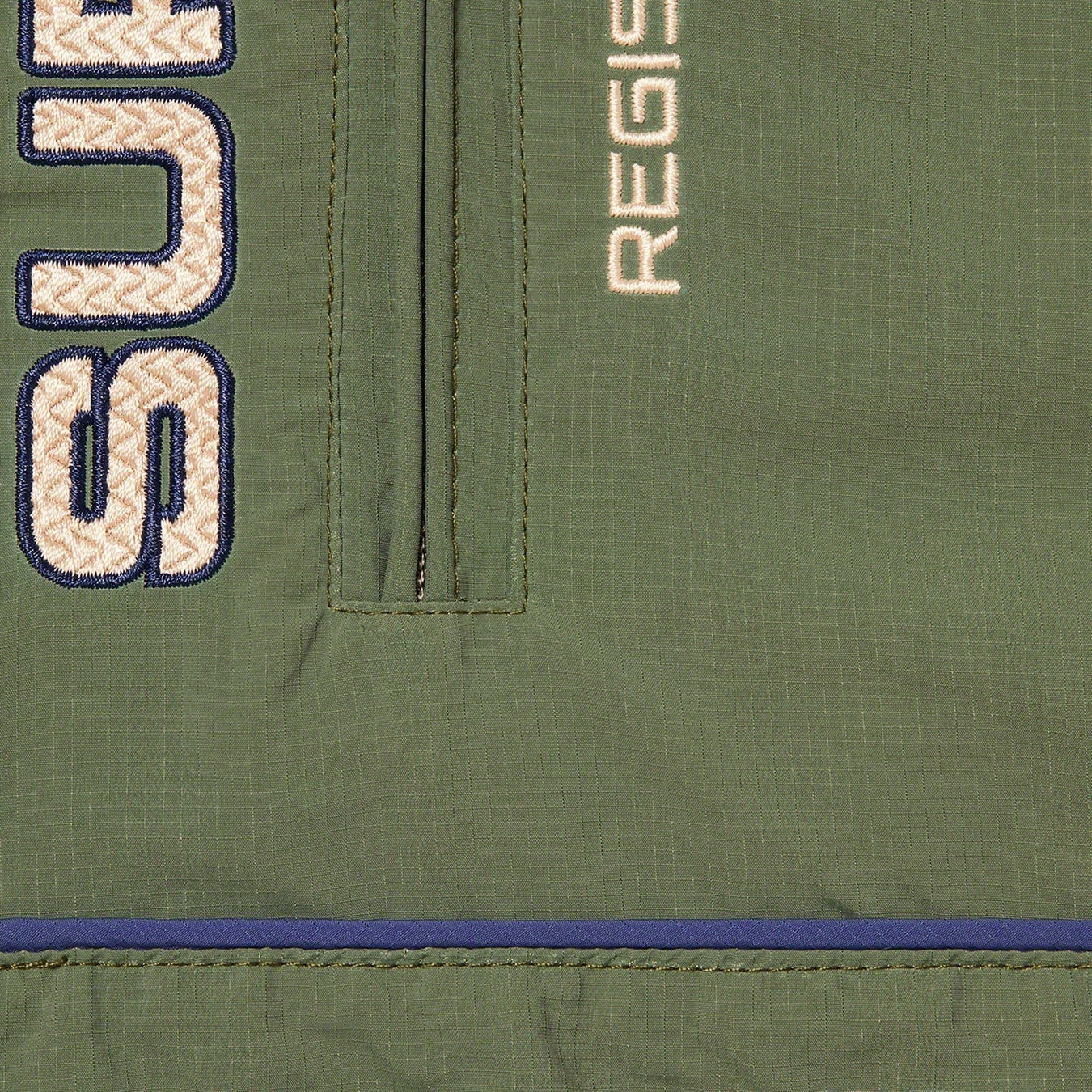 Paneled Half Zip Pullover view 6